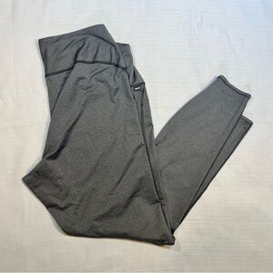REI Women’s graphite gray base layer leggings Size L Large D29